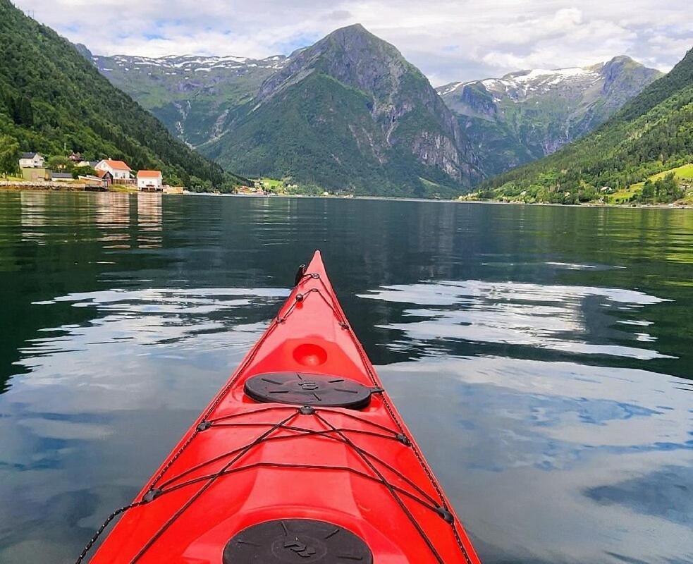 Balestrand Fjordapartments Bagian luar foto